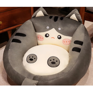 猫咪懒人沙发卧室小型看书小沙发榻榻米蒲团坐垫坐地上懒人垫