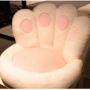 猫爪坐垫地上懒人沙发榻榻米蒲团卧室家用飘窗床边地毯办公室久坐