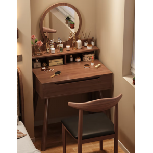 梳妆台卧室化妆台斗柜一体柜