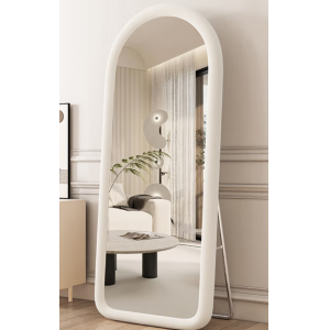 卧室网红奶油风试衣镜子